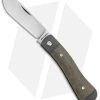 Jack Wolf Knives K9 Jack Slip Joint Pocket Knife OD Green Micarta (2.9" Satin) -Knives Shop Jack Wolf Knives K9 Jack SJ Pocket Knife OD Green Micarta Satin BHQ 141934 jr