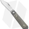 Jack Wolf Knives Little Bro Jack Slip Joint Knife OD Green Micarta (2.7" Satin) 1 Jack Wolf Knives Little Bro Jack Slip Joint Knife OD Green Micarta (2.7" Satin) -Knives Shop Jack Wolf Knives Little Bro Jack SJ Knife OD Green Micarta Satin BHQ 141945 jr