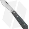 Jack Wolf Knives Low Drag Jack Slip Joint Knife Black Micarta (2.9" Satin) -Knives Shop Jack Wolf Knives Low Drag Jack SJ Black Canvas Micarta Satin BHQ 141930 jr