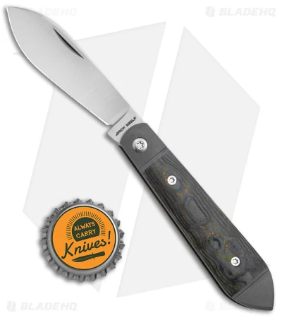 Jack Wolf Knives Low Drag Jack Slip Joint Knife Camo Carbon 80's (2.9" Satin) 7 Jack Wolf Knives Low Drag Jack Slip Joint Knife Camo Carbon 80's (2.9" Satin) - Image 5