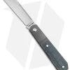 Jack Wolf Knives Midnight Jack Slip Joint Knife Black Micarta (2.9" Satin) 2 Jack Wolf Knives Midnight Jack Slip Joint Knife Black Micarta (2.9" Satin) -Knives Shop Jack Wolf Knives Midnight Jack Black Micarta SJ BHQ 153014 jr
