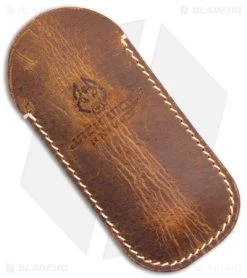 Jack Wolf Knives Midnight Jack Slip Joint Knife Black Micarta (2.9" Satin) -Knives Shop Jack Wolf Knives Midnight Jack Black Micarta SJ BHQ 153014 jr sheath