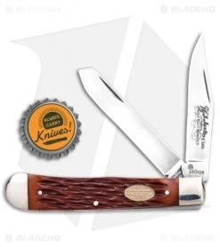 Boker H.J. Justin & Sons Trapper Knife 4" Jigged Bone 9 Boker H.J. Justin & Sons Trapper Knife 4" Jigged Bone -Knives Shop Justin TS Trapper BHQ 115594 td size