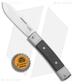 LionSteel BestMan 2 Drop Point Traditional Slip Joint Knife Carbon Fiber -Knives Shop LionSteel BestMan 2 DP Traditional SJ CF BM2 CF BHQ 109501 jr bottlecap