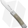 LionSteel BestMan 2 Drop Point Traditional Slip Joint Knife Green Micarta -Knives Shop LionSteel BestMan 2 DP Traditional SJ Green Micarta Satin BHQ 109499 jr