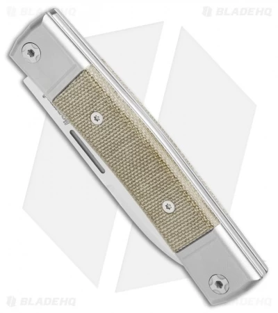 LionSteel BestMan 2 Drop Point Traditional Slip Joint Knife Green Micarta 4 LionSteel BestMan 2 Drop Point Traditional Slip Joint Knife Green Micarta - Image 2