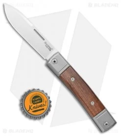 LionSteel BestMan 2 Drop Point Traditional Slip Joint Knife Santos Wood -Knives Shop LionSteel BestMan 2 DP Traditional SJ Santos Wood BM2 ST BHQ 109497 jr bottlecap