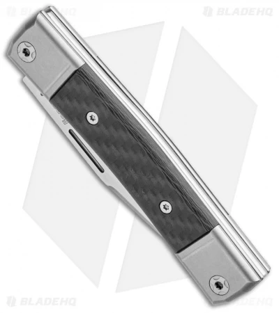 LionSteel BestMan Traditional Slip Joint Knife Carbon Fiber (2.88" Satin) 4 LionSteel BestMan Traditional Slip Joint Knife Carbon Fiber (2.88" Satin) - Image 2