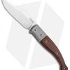 LionSteel Gitano Traditional Slip Joint Knife Santos Wood/Ti (3.25" Satin) -Knives Shop LionSteel Gitano Traditional SJ Santos Wood Satin GT01 ST BHQ 101971 jr