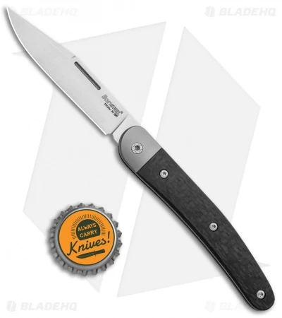 LionSteel Jack Slip Joint Knife One Function Carbon Fiber (3" Satin M390) 6 LionSteel Jack Slip Joint Knife One Function Carbon Fiber (3" Satin M390) - Image 4