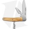 LionSteel Jack Slip Joint Knife Three Function Santos Wood (3" Satin M390) -Knives Shop LionSteel Jack Screwdriver Corkscrew SJ Ti Liner Olive Wood BHQ 125733 jr