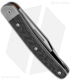 LionSteel Jack Slip Joint Knife Two Function Carbon Fiber (3" Satin M390) -Knives Shop LionSteel Jack Screwdriver SJ Ti Liner CF BHQ 125730 jr side