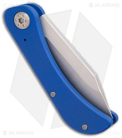 Luma Blades Bowslip Slip Joint Knife Blue G-10 (2.5" Satin) 5 Luma Blades Bowslip Slip Joint Knife Blue G-10 (2.5" Satin) - Image 3