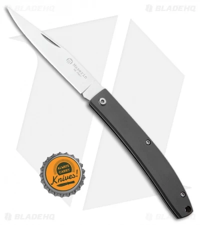 Maserin E.D.C. Gentleman Slip Joint Knife Gray Micarta (3.25" Satin) 6 Maserin E.D.C. Gentleman Slip Joint Knife Gray Micarta (3.25" Satin) - Image 4