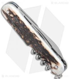 Mercury 7-in-1 Multi-Purpose Penknife Stag (3" Polish) 913-6DC 8 Mercury 7-in-1 Multi-Purpose Penknife Stag (3" Polish) 913-6DC -Knives Shop Mercury Multi Purpose Stag Handle 913 6DC BHQ 125004 jr side