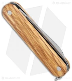 Mercury Multi-Purpose Knife Olive Wood (3" Polish) 913-2SLC -Knives Shop Mercury Multi Purpose Wood Handle 913 2SLC BHQ 124894 jr side