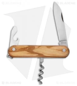 Mercury 4-in-1 Multi-Purpose Knife Olive Wood (3" Polish) 913-3LC