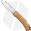 Nieto Campana Pocket Lockback Knife Olive Wood (3.25" Satin) -Knives Shop Nieto Campana Pocket Knife Olive Wood Satin BHQ 73572 jr