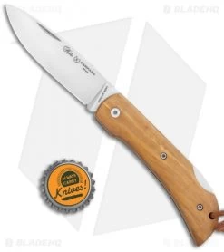 Nieto Campana Pocket Lockback Knife Olive Wood (3.25" Satin) -Knives Shop Nieto Campana Pocket Knife Olive Wood Satin BHQ 73572 jr bottlecap