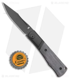 NotoriousEDC Kingpin Slip Joint Knife Black Micarta (2.8" Black) -Knives Shop NotoriousEDC Kingpin SJ Knife Black Micarta Black BHQ 179187 jr bottlecap
