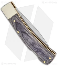 Old Timer Heritage Series Bruin - 50th Anniversary Lockback Knife Wood (2.8" D2) 8 Old Timer Heritage Series Bruin - 50th Anniversary Lockback Knife Wood (2.8" D2) -Knives Shop Old Timer Heritage Series 5OT Bruin BHQ 125141 jr side