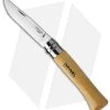 Opinel Knives No. 10 Stainless Steel Knife Beech Wood (3.9" Satin) #10 -Knives Shop Opinel Knives No 8 Carbon Steel Beech Wood Satin BHQ 14346 jr
