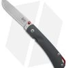Smith & Sons OX Liner Lock Knife Gray G-10/Red Accents (3" Stonewash D2) -Knives Shop Smith and Sons OX LL Gray G 10 Red Accents SW BHQ 175041 jr