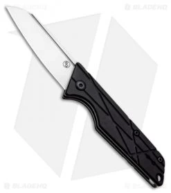 StatGear LEDGE Slip Joint Knife Black (2.625" Satin D2)