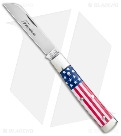 GEC #49 Tidioute Freedom Liberty Pocket Knife Flag Acrylic (2.61" Satin) 3 GEC #49 Tidioute Freedom Liberty Pocket Knife Flag Acrylic (2.61" Satin)