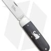 GEC Tidioute Cutlery #36 Toe Nail Clipper Knife Ebony Wood (3" Satin) 363122 -Knives Shop Tidioute Cutlery Toe Nail Clipper Ebony Wood Satin BHQ 141230 jr