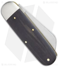 GEC Tidioute Cutlery #36 Toe Nail Clipper Knife Ebony Wood (3" Satin) 363122 -Knives Shop Tidioute Cutlery Toe Nail Clipper Ebony Wood Satin BHQ 141230 jr side