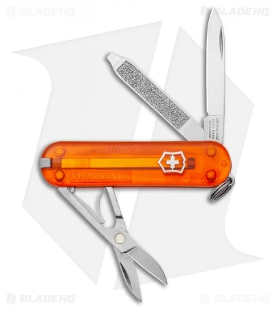 Victorinox Classic SD Fire Opal Polymer (2.25" Stainless Steel) 3 Victorinox Classic SD Fire Opal Polymer (2.25" Stainless Steel)
