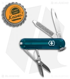 Victorinox Classic SD Blue Swiss Army Knife Sky High (2.25") -Knives Shop Victorinox Classic SD Sky High BHQ 133852 td SIZE 2