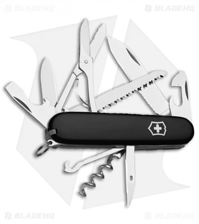 Victorinox Swiss Army Knife Huntsman Black 53203 3 Victorinox Swiss Army Knife Huntsman Black 53203