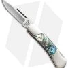 Bear & Son Cutlery Executive Lockback 3" Genuine Abalone AB26