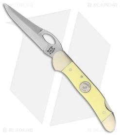 Bear & Son Cowhand Lockback Knife Yellow Delrin (2.875" Satin) C3149L