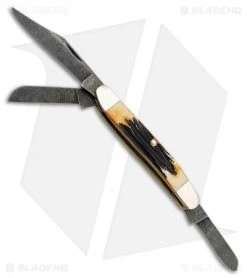 Bear & Son Large Stockman Traditional Pocket Knife (2.875" Damascus) 547D