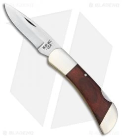 Bear & Son Midsize Lockback Knife Rosewood (2.75" Satin) 261R