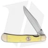 Bear & Son Rancher Liner Lock Knife Yellow Delrin (3.25" Satin) C3154L -Knives Shop bear and son rancher ll yellow delrin BP 28447 jr