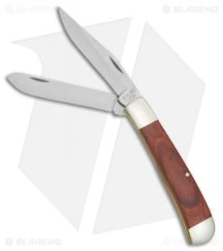 Bear & Son Trapper Traditional Pocket Knife Rosewood (3.25" Satin) 254R