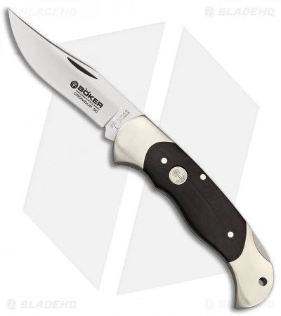 Boker Cronidur 30 Classic Lockback Knife Brown Grenadill ( 4.125" Satin) 112013 3 Boker Cronidur 30 Classic Lockback Knife Brown Grenadill ( 4.125" Satin) 112013