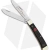 Boker Tree Brand Trapper Pocket Knife 2.5" Black Jigged Bone 110740