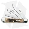 Case Hunter Trapper Pocket Knife 4.125" Amber Bone (6354GS SS) 00149 -Knives Shop case htr trapper amber 00149
