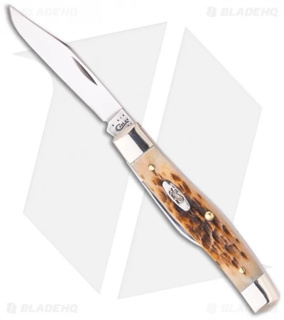 Case Small Texas Jack Knife 3.5" Amber Bone (62032 CV) 00077 4 Case Small Texas Jack Knife 3.5" Amber Bone (62032 CV) 00077 - Image 2