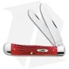 Case Trapper Knife 4.125" Dark Red Bone (6254 SS) 0646 2 Case Trapper Knife 4.125" Dark Red Bone (6254 SS) 0646 -Knives Shop case knives 00646 trapper dark red brk ca646 3