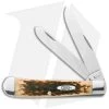 Case Trapper Knife 4.125" Amber Bone (6254 SS) 0164 -Knives Shop case knives amber bone ss trapper 164