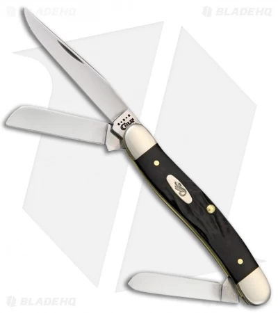 Case Medium Stockman 2.50" Rough Black Synthetic (6318 SS) 18222 3 Case Medium Stockman 2.50" Rough Black Synthetic (6318 SS) 18222