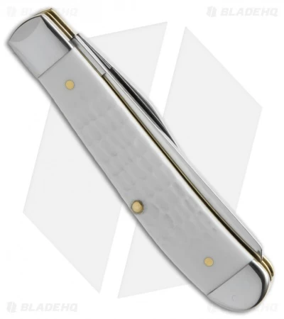 Case Mini Trapper Pocket Knife 3.5" White Delrin (6207 SS) 60186 4 Case Mini Trapper Pocket Knife 3.5" White Delrin (6207 SS) 60186 - Image 2