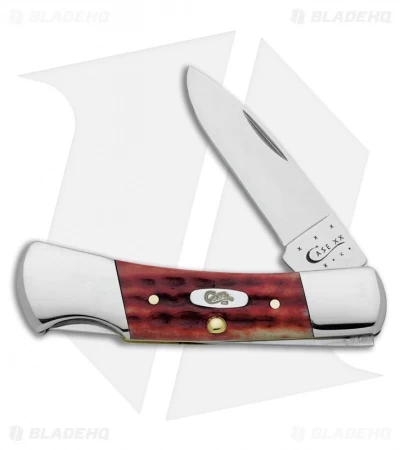 Case Lockback Knife 3" Old Red Bone (61225L SS) 02758 3 Case Lockback Knife 3" Old Red Bone (61225L SS) 02758