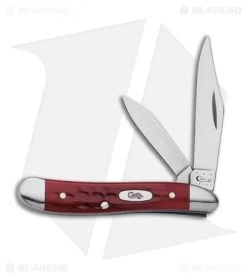 Case Peanut Knife 2.875" Pocket Worn Old Red Bone (6220 SS) 00781